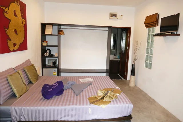 2 Bedrooms, Paradise, Villa, 2 Double Beds، Baan Sukreep Resort 3/4