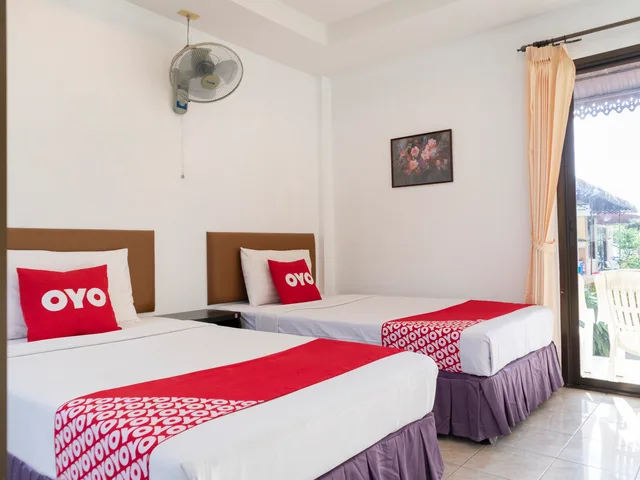 غرفة قياسية بسريرين منفصلين، OYO 325 Naiyang Cottage 3/4
