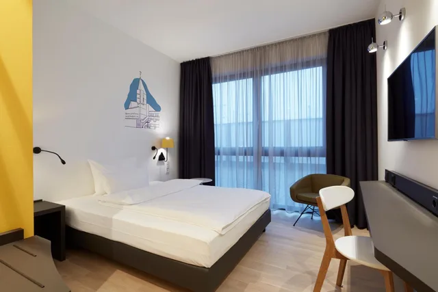 غرفة بسرير مزدوج، Hotel im Leskanpark 3/10