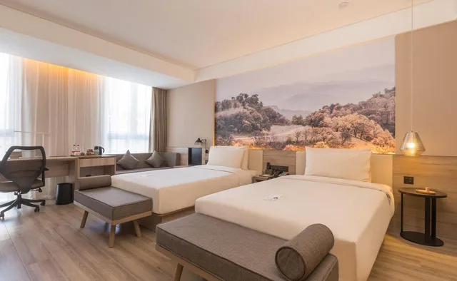 غرفة سوبيريور بسريرين منفصلين، Atour Hotel Xi an Gaoxin Jinye Road 2/2