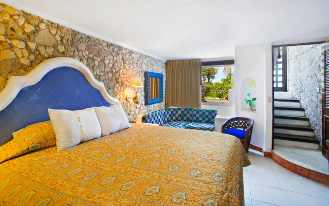 غرفة ديلوكس بإطلالة على الحديقة، Casa Del Mar Cozumel Hotel And Dive Resort 1/4