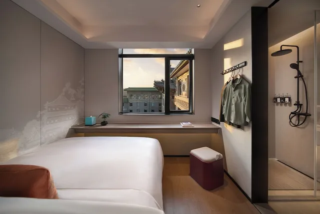 غرفة أساسية مفردة بسرير كوين، SSAW Garden Hotel Beijing 1/4