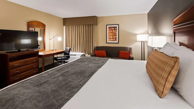 غرفة قياسية بسرير كينج مع أريكة، Best Western Delta Inn 2/3