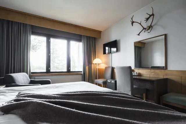 غرفة بانورامية بسريرين منفصلين، Lapland Hotels Hetta 5/5