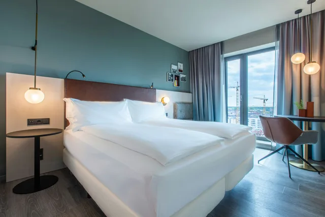 غرفة سوبيريور بسرير كينج مع أريكة، Hilton Garden Inn Mannheim Bw 2/5