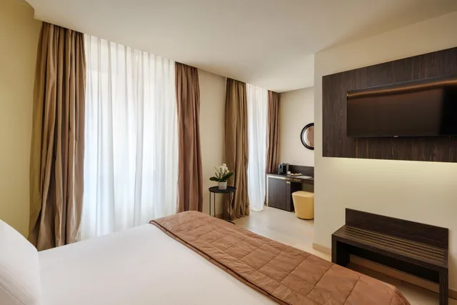 غرفة ديلوكس بسرير مزدوج أو سريرين منفصلين، Arcotel Wimberger 8/10