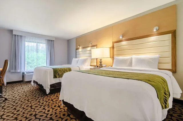 غرفة بسريرين كوين، Comfort Inn Raleigh Midtown NC 3/5