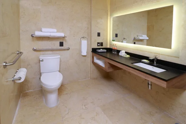 غرفة قياسية بسرير كينج لذوي الإعاقة، Holiday Inn and Suites Puerto Vallarta Marina and Golf 3/3