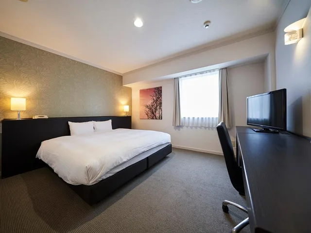 غرفة ديلوكس بسرير مزدوج للمدخنين، Hotel Royal Stay Sapporo 2/2