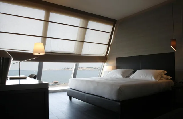 غرفة بسرير مزدوج بإطلالة على البحر، Ego Hotel 6/10