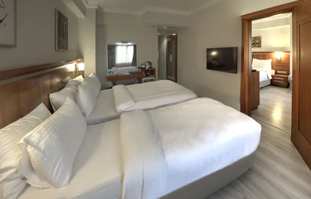 جناح عائلي بإطلالة على المدينة بغرفة نوم واحدة، Orka Royal Hotel 4/10