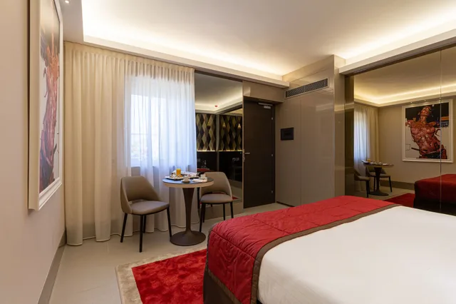 غرفة حصرية بسرير مزدوج أو سريرين منفصلين، Harry's Bar Trevi Hotel & Restaurant 5/8