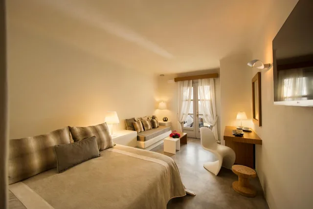 Caldera, Superior, Double Bed, Sunset View، Avaton Resort and Spa 4/6