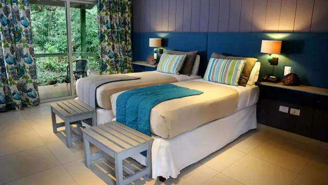 غرفة قياسية بسرير مزدوج، La Reserva Virgin Lodge 2/5