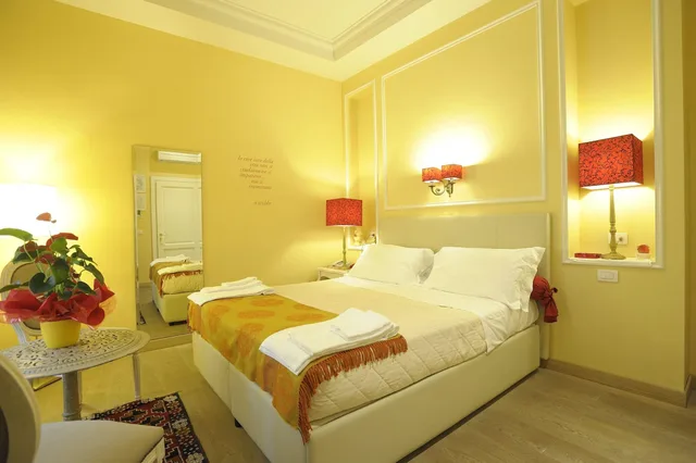 غرفة بسرير مزدوج في الملحق، Luxury B&B La Dimora Degli Angeli 2/3