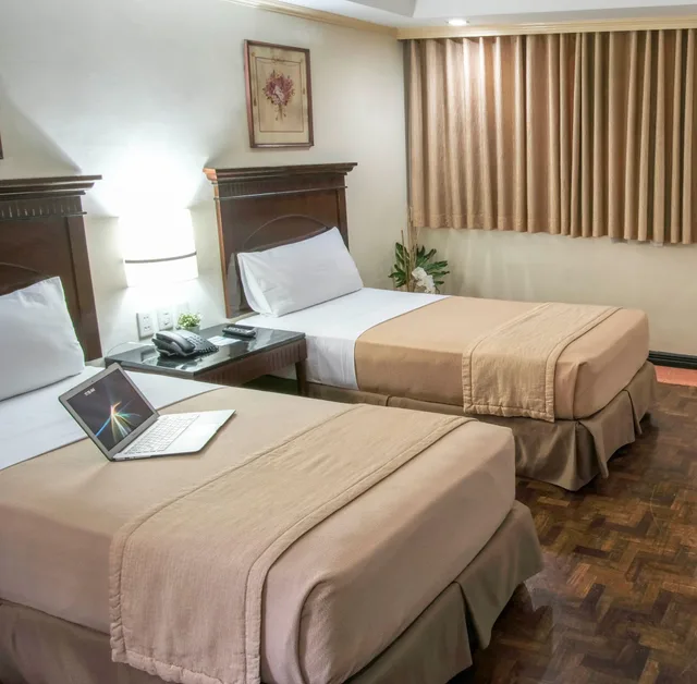 غرفة ديلوكس بسريرين منفصلين، Fersal Hotel P Tuazon Cubao 3/8
