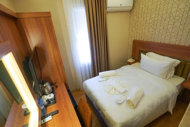 غرفة بسرير مزدوج أو سريرين منفصلين، UGURLU HOTEL 2/10