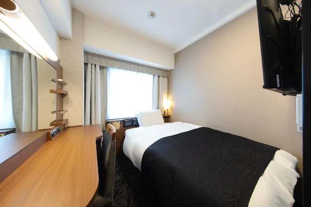 Semi Room, Single, Semi Double Bed, APA Hotel Tennouji-Ekimae 1/9