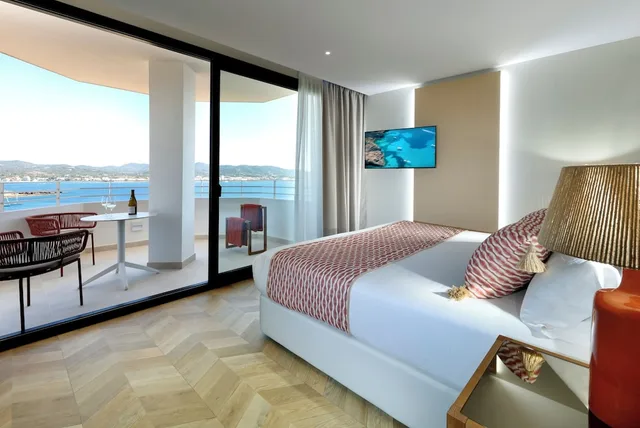 غرفة ديلوكس بإطلالة على البحر مفردة بسرير مزدوج، TRS Ibiza Hotel - Adults Only 3/5