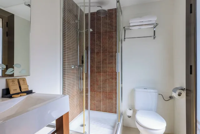غرفة مفردة بسرير كوين، Hotel Suizo 7/8