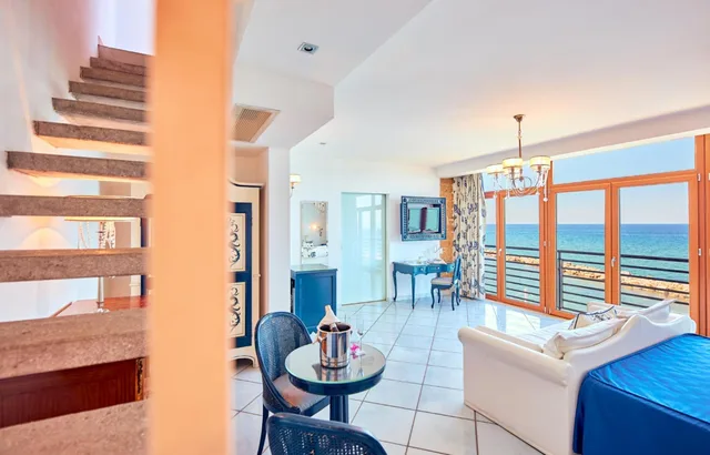 جناح بإطلالة على البحر بشرفة، Villa Sirio Hotel 9/9