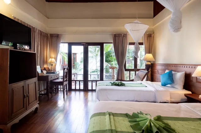 غرفة سوبيريور بسرير مزدوج أو سريرين منفصلين بإطلالة على المسبح، Royal Lanta Resort & Spa 7/10