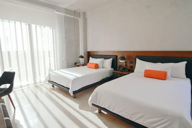 غرفة سوبيريور بسرير مزدوج، Mex Hoteles Cancun Centro 1/10
