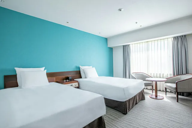 غرفة قياسية بسريرين منفصلين، Ana Crowne Plaza Hotel Hiroshima 1/7