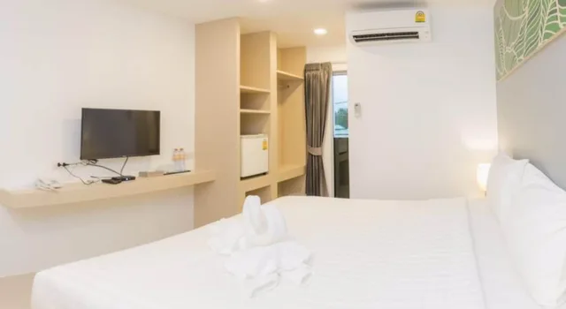 Room, 2 Double Beds, Trat City Hotel 3/4