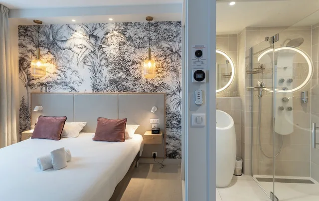 غرفة بريستيج بسرير كينج، Hotel Ker Lann Aeroport 6/9