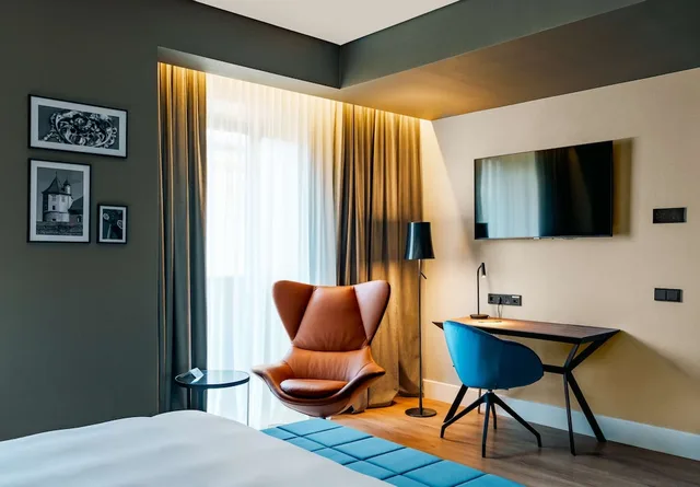 غرفة بريميوم بشرفة، Radisson Blu Aurum Hotel Brasov 10/10