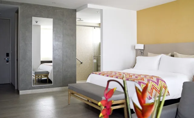 غرفة ديلوكس بسرير كوين مع أريكة، Mercure Santa Marta Emile 5/10