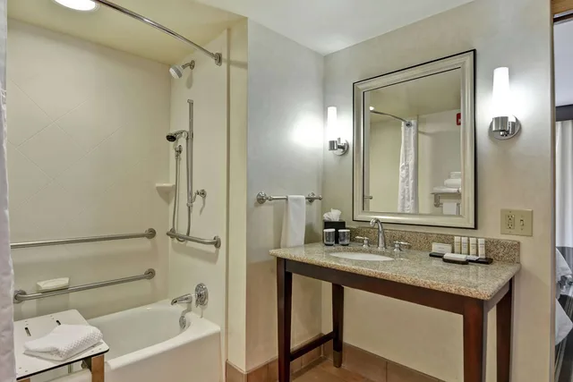 غرفة بسرير كينج لذوي الإعاقة، Embassy Suites By Hilton Savannah Airport 2/2