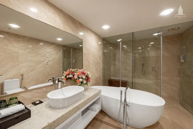 جناح بسرير كينج بإطلالة على الجبل، Bamboo Sapa Hotel 6/6