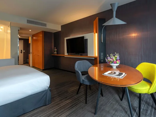 غرفة فاخرة بسرير كينج، Sofitel Luxembourg Europe 4/10