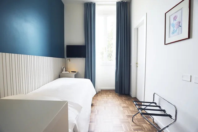 غرفة بإطلالة على البحيرة مفردة بسرير فردي، Hotel Fonte Boiola 2/3