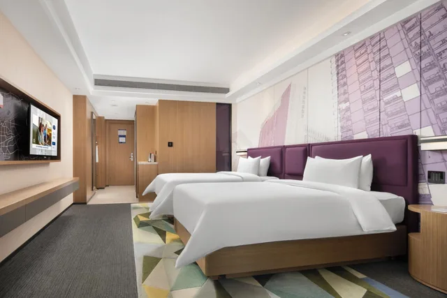غرفة سوبيريور بسريرين منفصلين، Hampton By Hilton Nanning Jiangnan 1/2