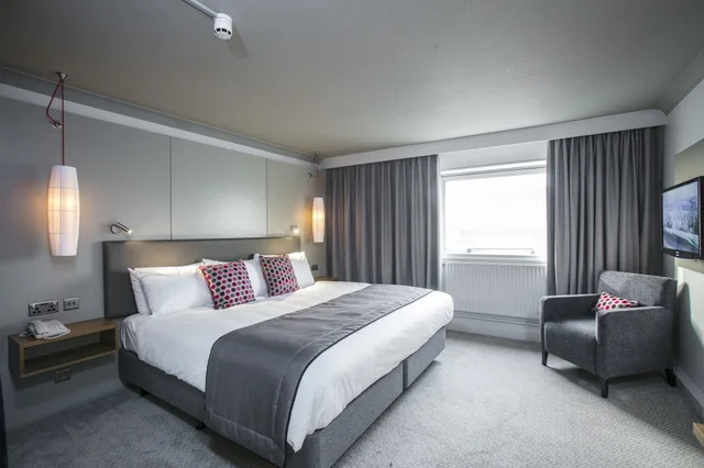 غرفة بريميوم بسرير كينج مع دخول صالة النادي، Crowne Plaza Harrogate 1/10