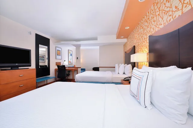 استوديو بسريرين مزدوجين مع أريكة لذوي الإعاقة، Fairfield Inn Suites Asheboro 1/1