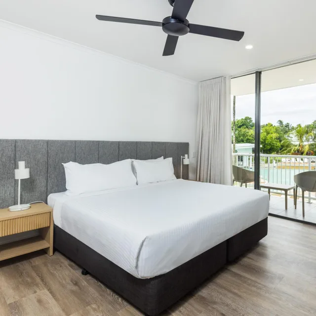 شقة بريميير بإطلالة على المسبح بغرفة نوم واحدة، Oaks Port Douglas Resort 1/2