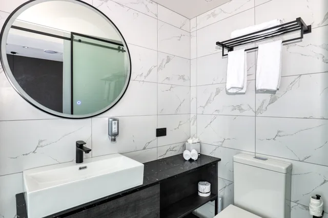 غرفة قياسية بسرير مزدوج، The Viv Hotel Wellington 6/6