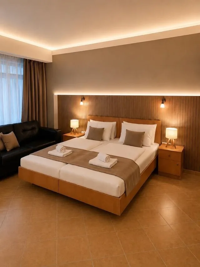شقة بسرير كينج وسريرين منفصلين، Esprit Hotel Budapest 2/10