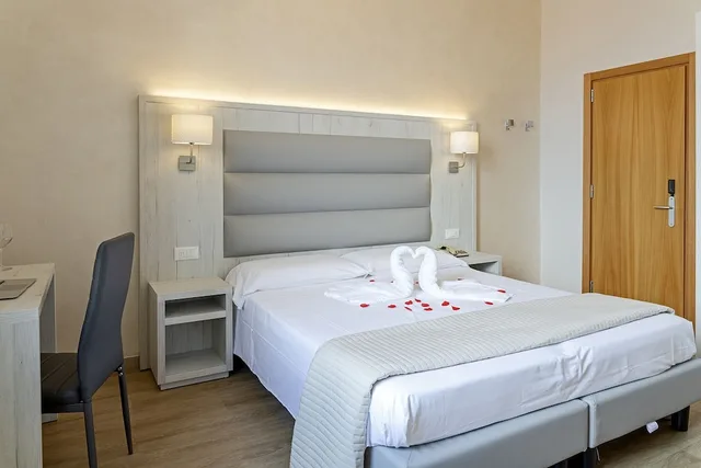 غرفة عائلية رباعية بأربعة أسرّة، Biagi Hotel 3/10