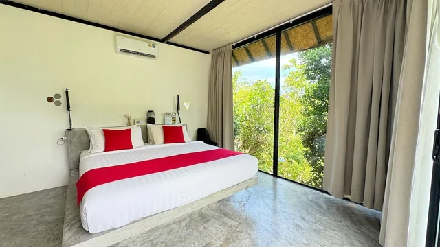 2 Bedrooms, Pool, Red, Villa, 2 King Beds، Pahili Pool Villas Koh Tao 6/10