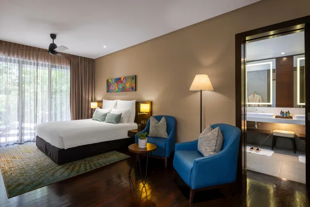 فيلا بسرير كينج وسريرين كوين بإطلالة على الحديقة بغرفتي نوم بمسبح خاص، Mangala Estate Boutique Resort 5/9