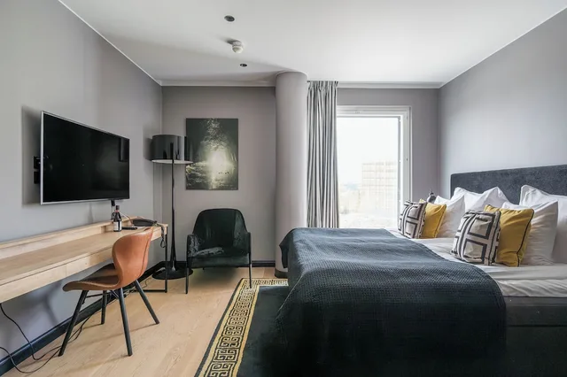 غرفة ديلوكس مزدوجة، Clarion Hotel Aviapolis 4/10