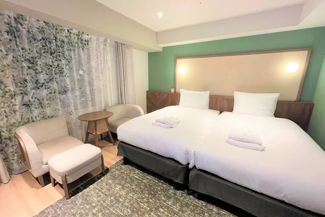 غرفة مفردة بسريرين منفصلين للمدخنين، Keisei Richmond Hotel Tokyo Kinshicho 1/6