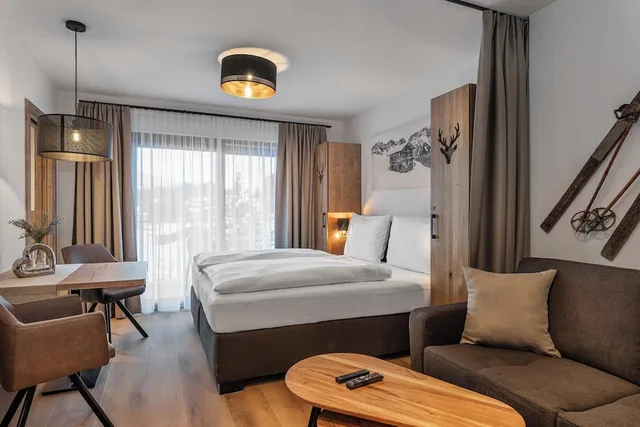 استوديو سوبيريور بإطلالة على الجبل بشرفة، AlpenParks Hotel & Apartment Taxacher 2/5