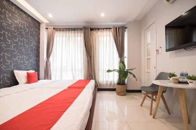 جناح ديلوكس بسرير كينج، Bin Bin Hotel 6 - Near SECC D7 3/10