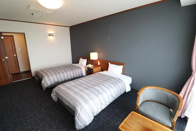 جناح بسريرين منفصلين، Tokachi-Makubetsu Grandvrio Hotel 1/1
